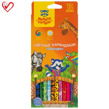 Карандаши цветные Мульти-Пульти Карандаши цветные Мульти-Пульти