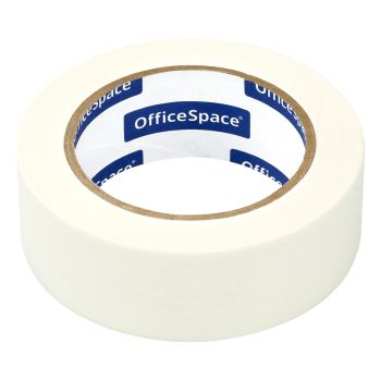 Клейкая лента малярная OfficeSpace, 38мм*50м, ШК Клейкая лента малярная OfficeSpace, 38мм*50м, ШК