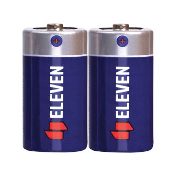 Батарейка Eleven C (R14) солевая, SB2 Батарейка Eleven C (R14) солевая, SB2