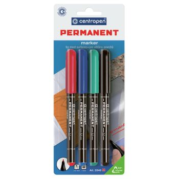 Набор перманентных маркеров Centropen Набор перманентных маркеров Centropen
