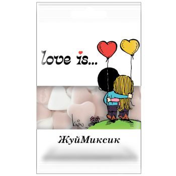 Жевательный мармелад Love is…, жвачка, 20г Жевательный мармелад Love is…, жвачка, 20г